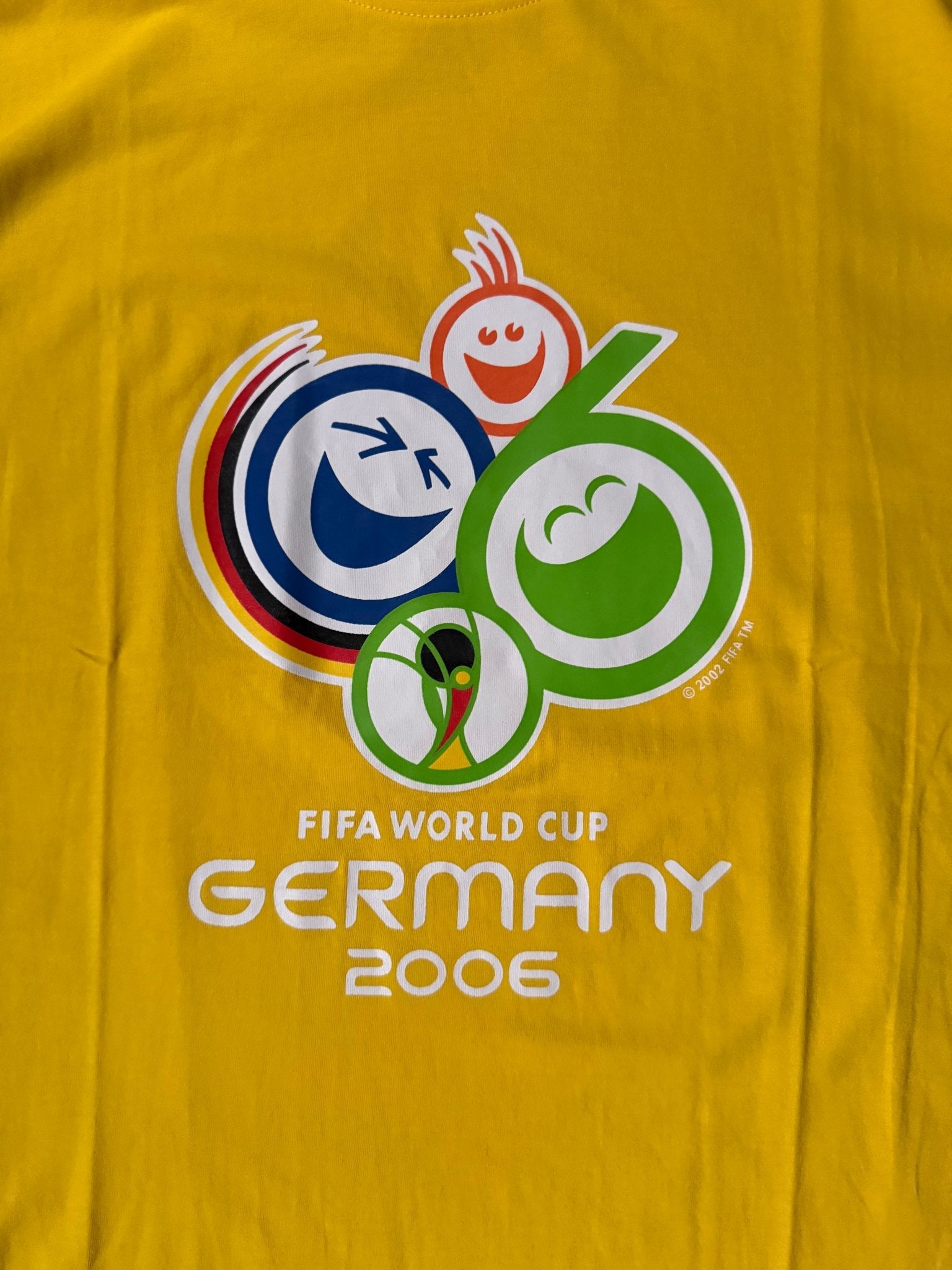 2000's Vintage FIFA World Cup Germany Yellow T-Shirt-XL - XL | Martin City Vintage