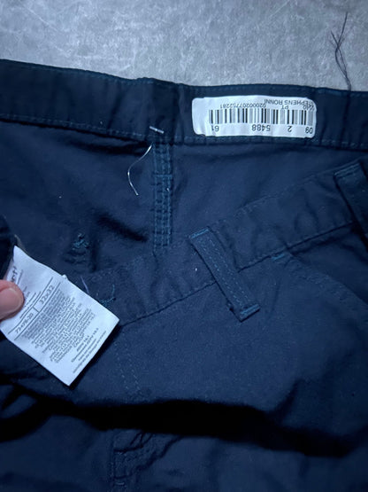 Carhartt Flame Resistant Distressed Navy Pants 32 x 32 - 32 | Martin City Vintage