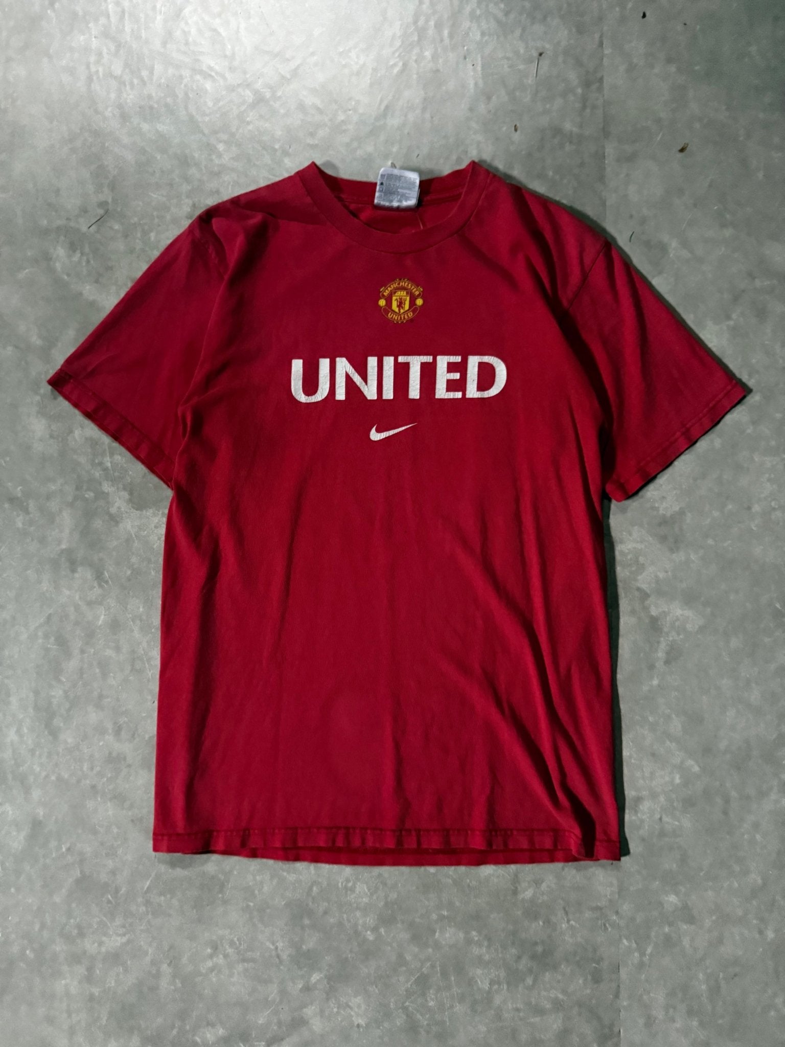 2000's Vintage Manchester United Nike Red T-Shirt -S - S | Martin City Vintage