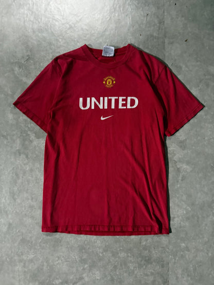 2000's Vintage Manchester United Nike Red T-Shirt -S - S | Martin City Vintage