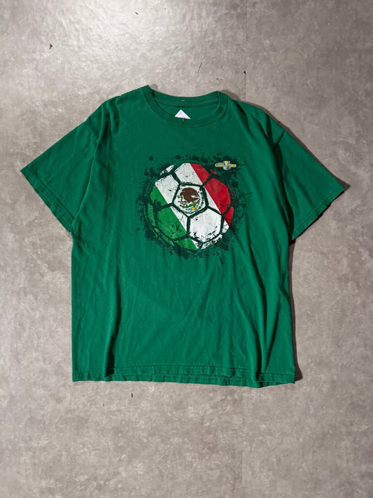2011 Mexico Soccer Green T-Shirt -XL - XL | Martin City Vintage