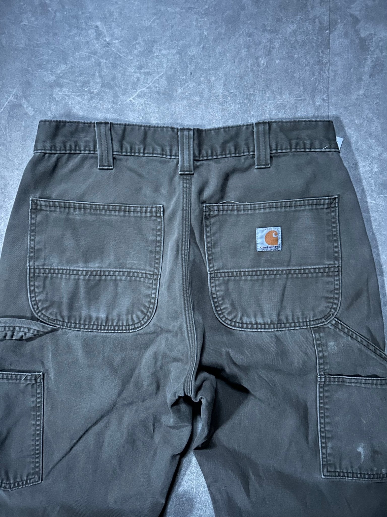 Carhartt Dark Green Carpenter Pants 32 x 34 - 32 | Martin City Vintage