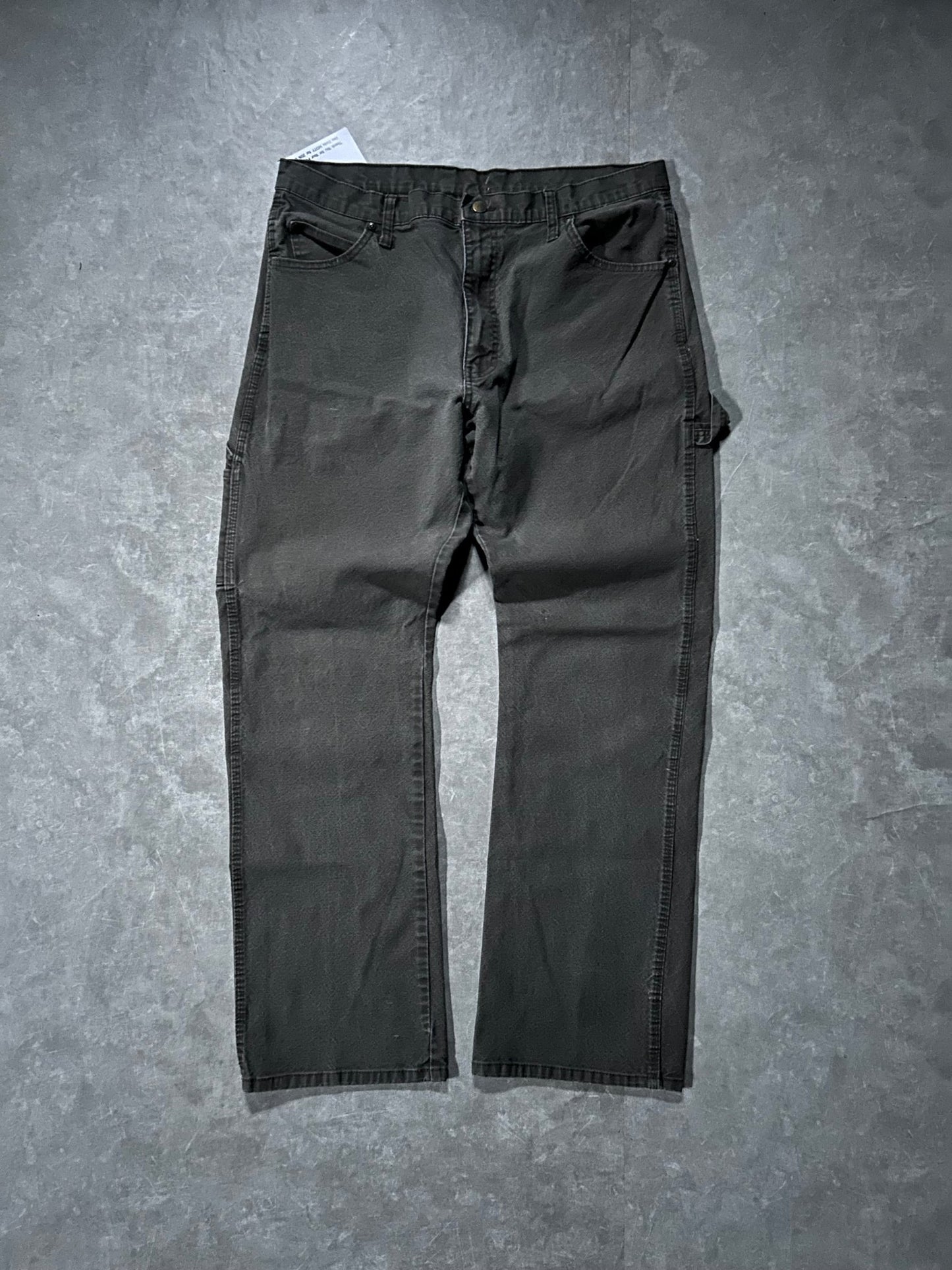 2000s Vintage Dickies Dark Gray Carpenter Pants 34 x 32 - 34 | Martin City Vintage