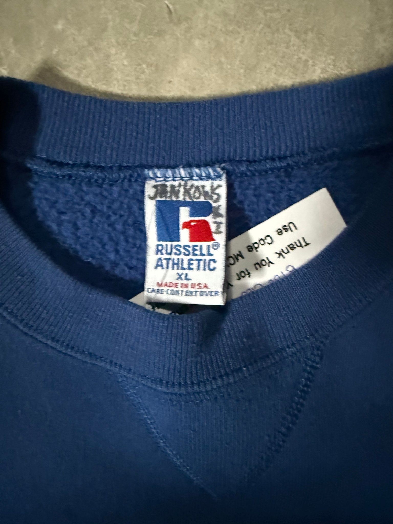 90's Vintage Alliance FC Soccer Blue Crewneck -XL - XL | Martin City Vintage