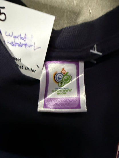 2006 Vintage FIFA World Cup USA Navy T-Shirt -L - L | Martin City Vintage