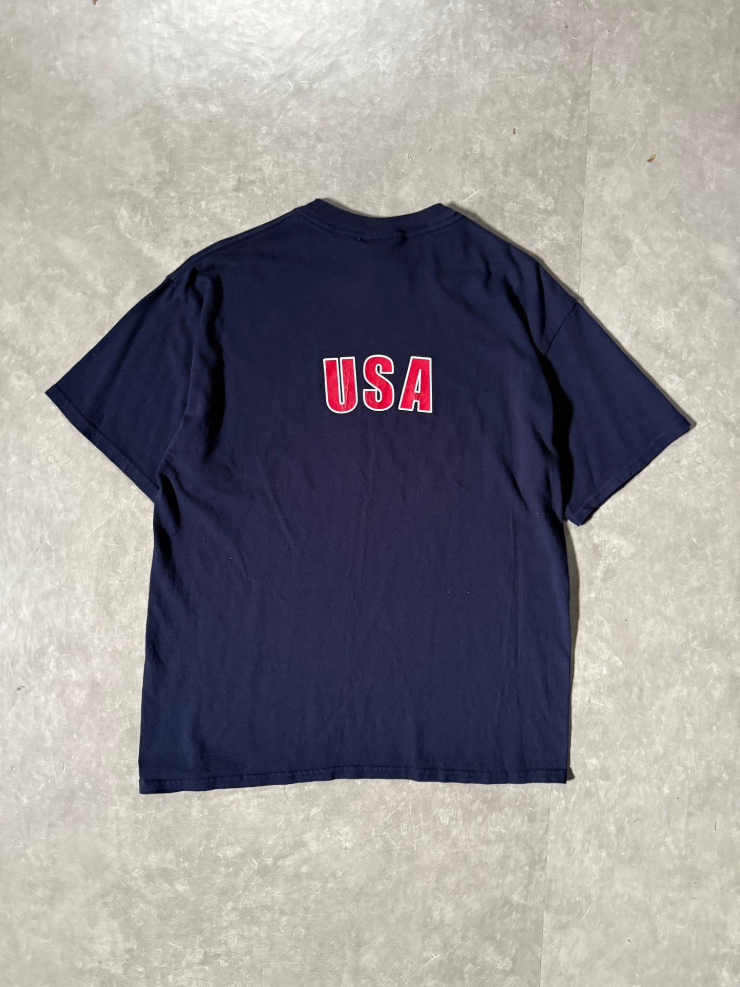 2006 Vintage FIFA World Cup USA Navy T-Shirt -L - L | Martin City Vintage