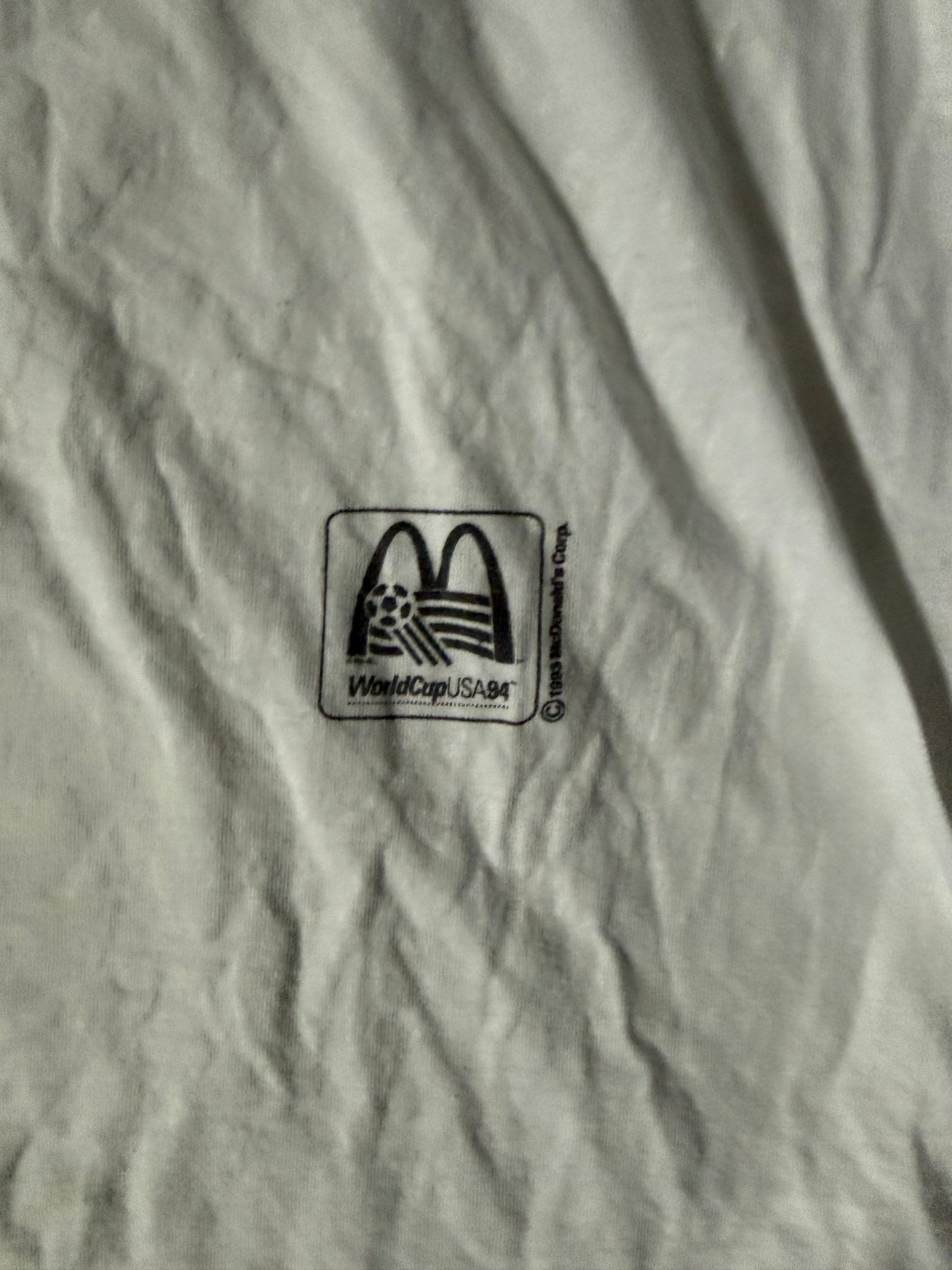 1994 Vintage World Cup Squad White T-Shirt -XL - XL | Martin City Vintage