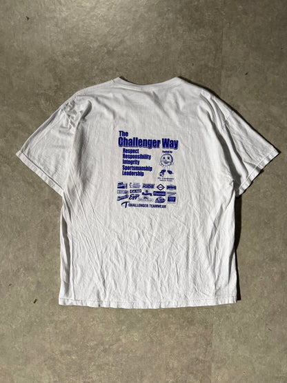 90's Vintage British Soccer Camp White T-Shirt -XL - XL | Martin City Vintage