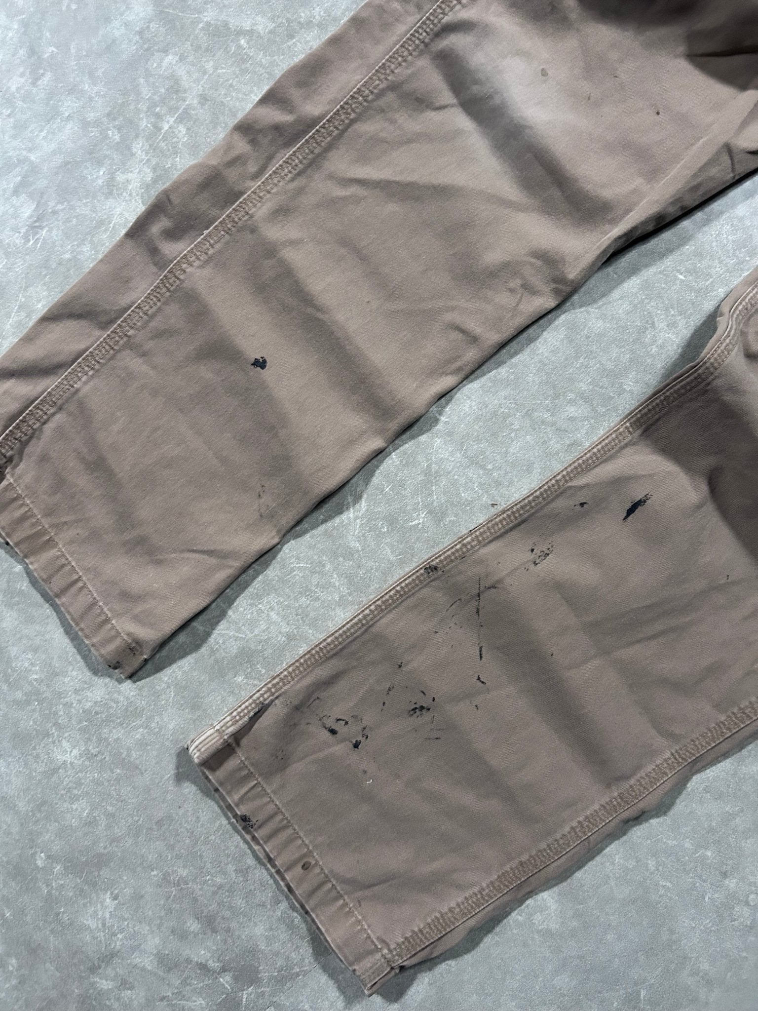 Carhartt Beige Carpenter Pants 35 x 30 - 35 | Martin City Vintage
