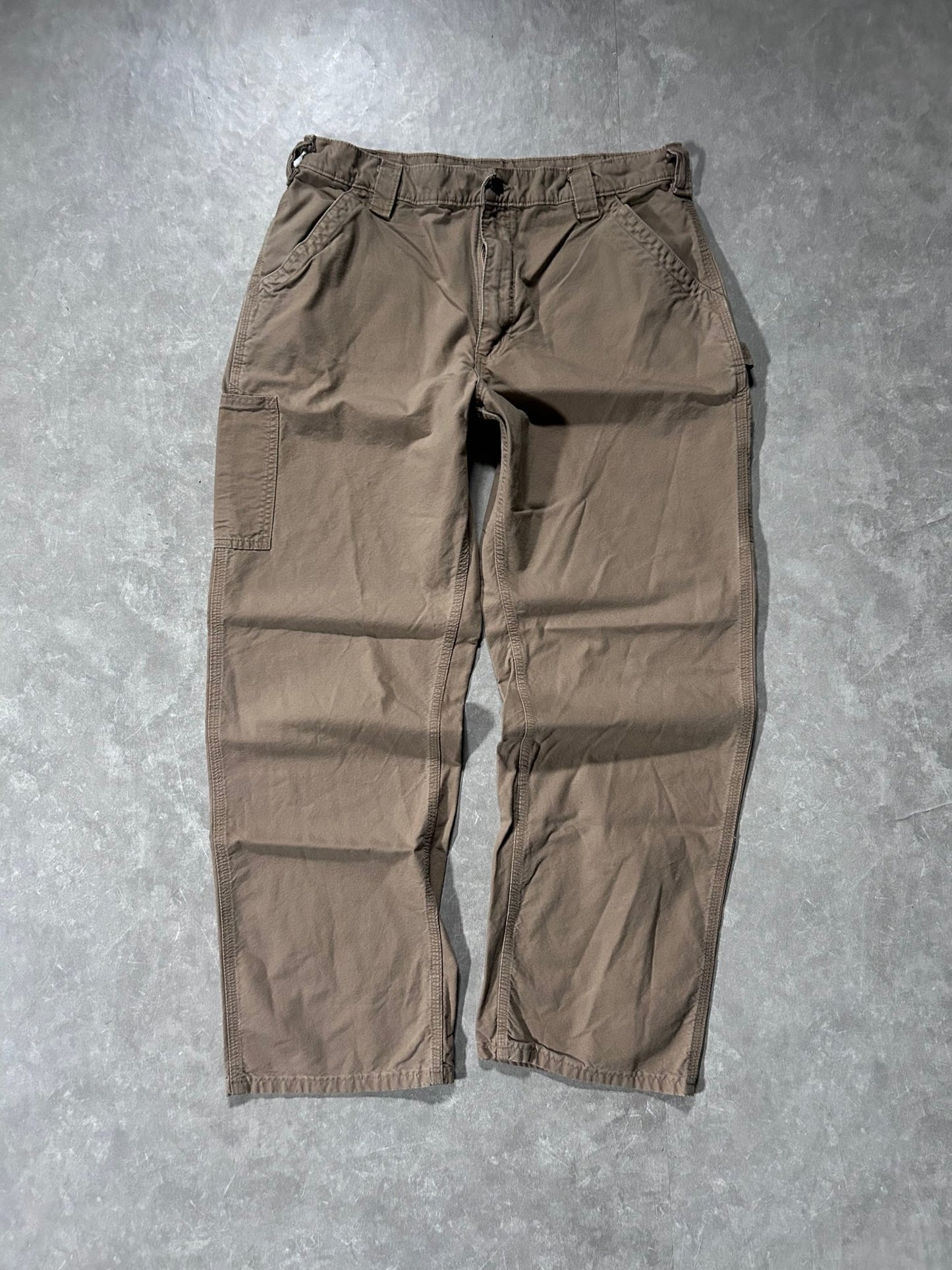2000s Vintage Carhartt Tan Carpenter Pants 36 x 32 - 36 | Martin City Vintage