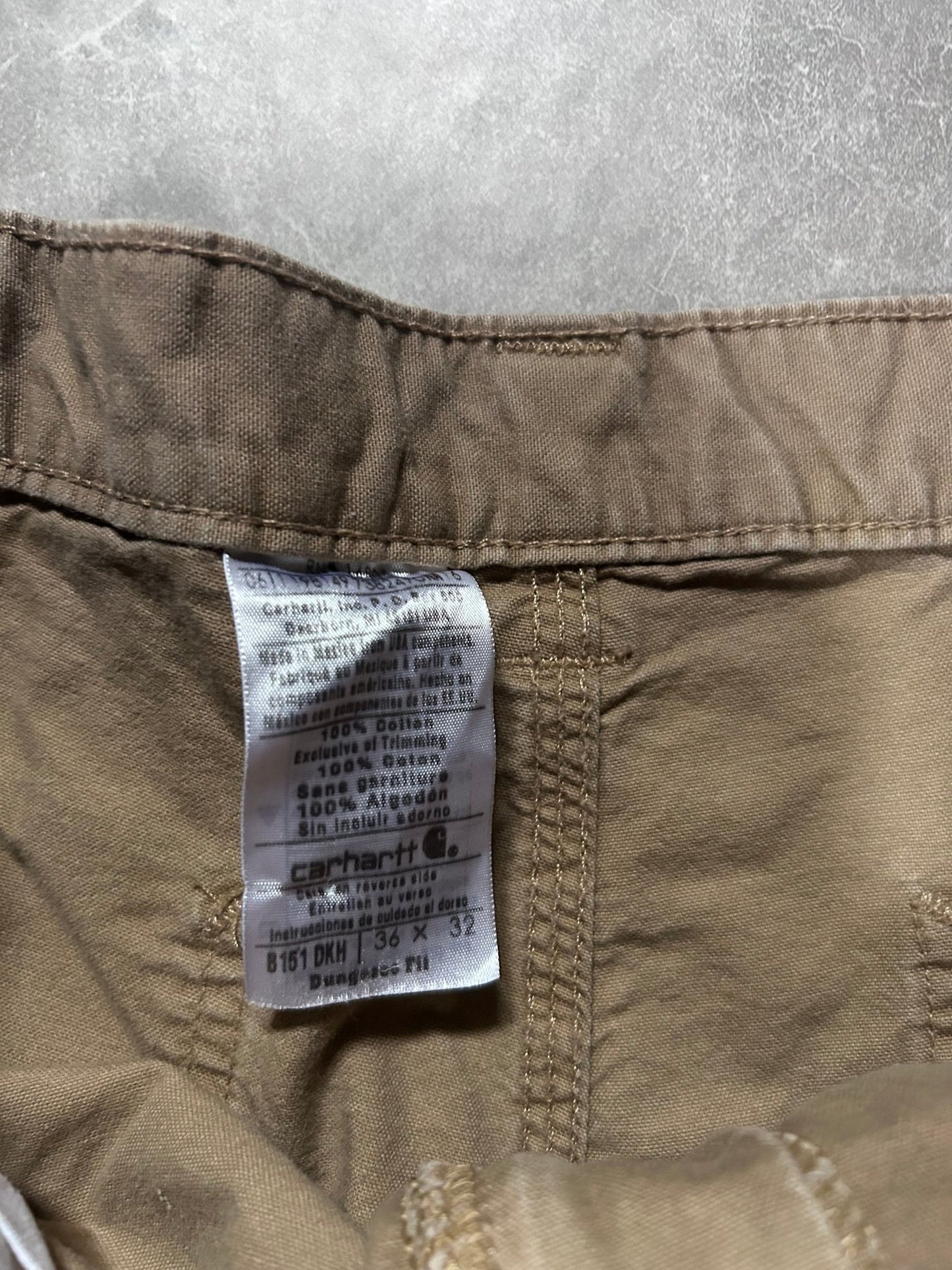 2000s Vintage Carhartt Tan Carpenter Pants 36 x 32 - 36 | Martin City Vintage