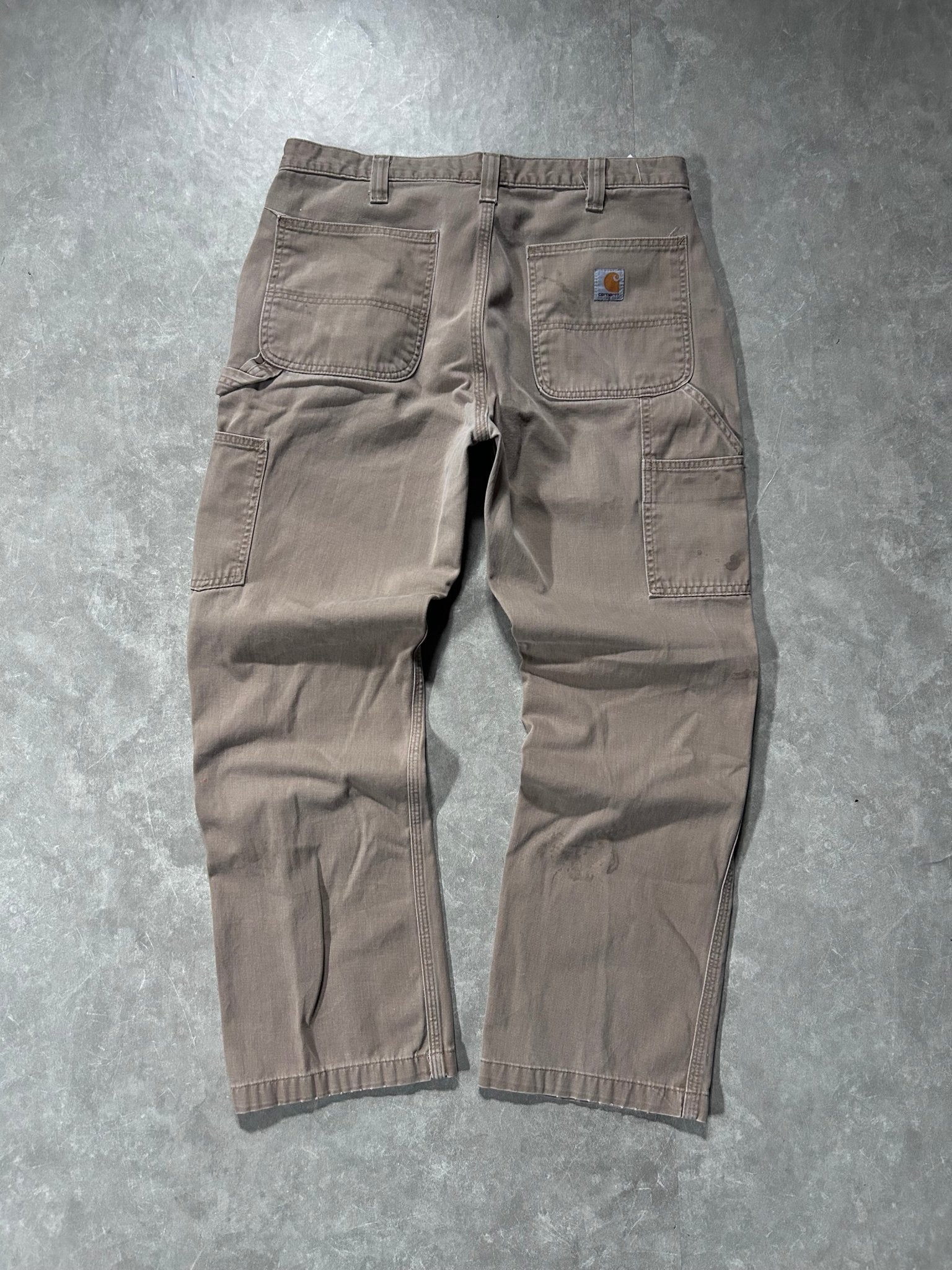 Carhartt Beige Carpenter Pants Size 34 x 30 - 34 | Martin City Vintage
