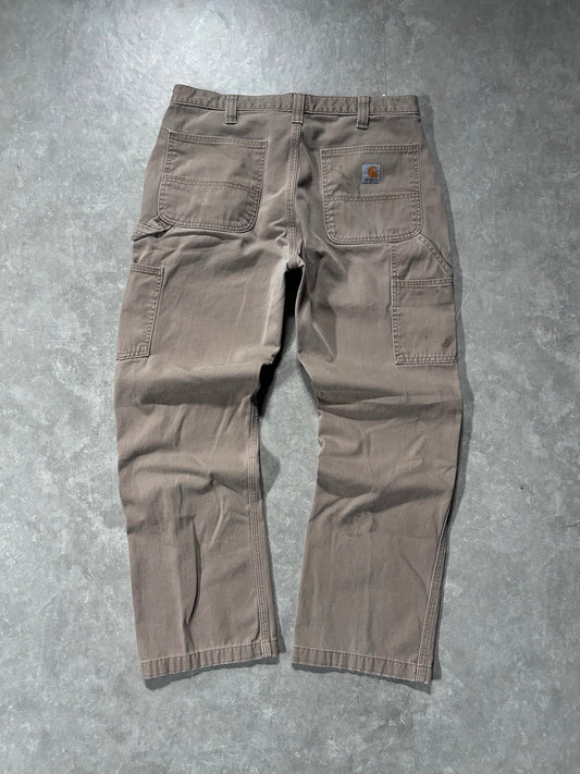 Carhartt Beige Carpenter Pants Size 34 x 30 - 34 | Martin City Vintage