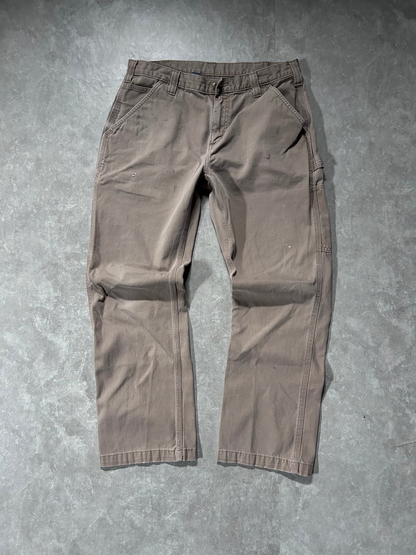 Carhartt Beige Carpenter Pants Size 34 x 30 - 34 | Martin City Vintage