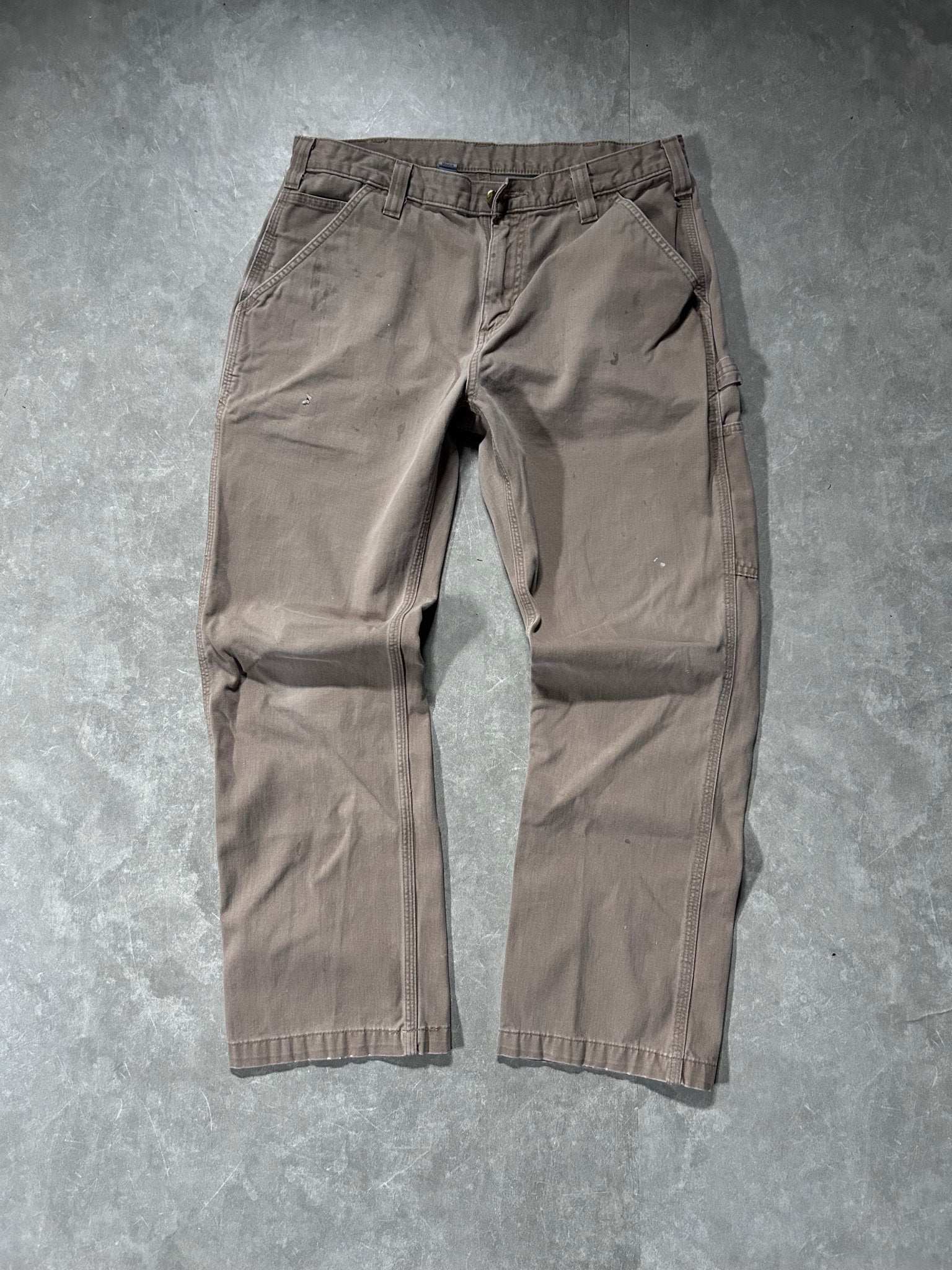 Carhartt Beige Carpenter Pants Size 34 x 30 - 34 | Martin City Vintage