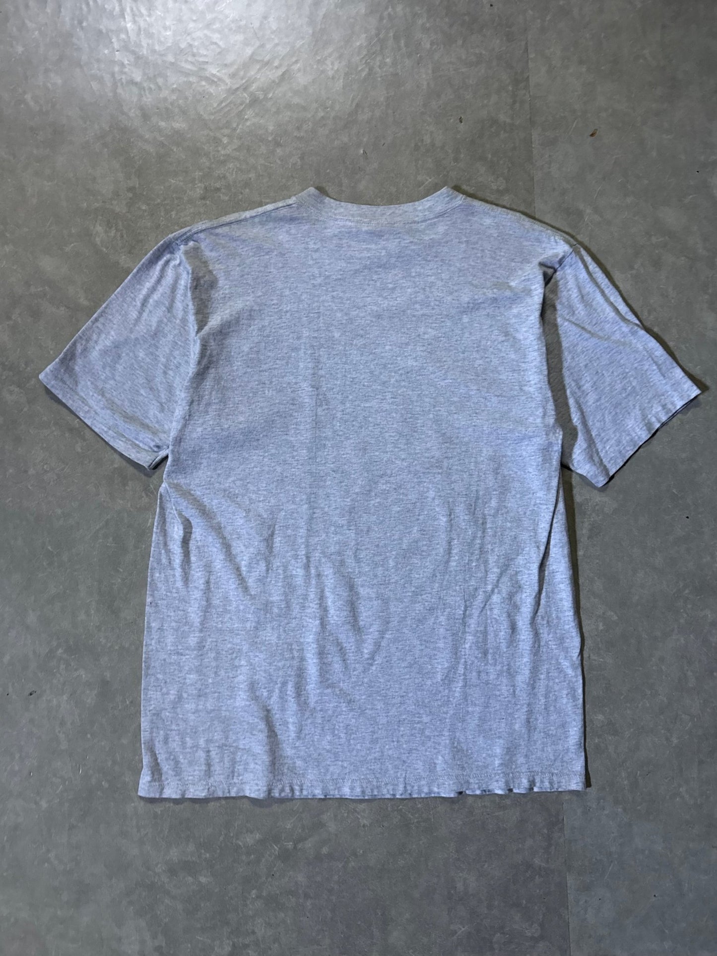 90's Vintage Looney Toons USA Heather Grey T-Shirt -L - L | Martin City Vintage