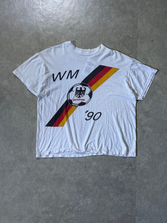 90's Vintage Deutschland White T-Shirt -M - M | Martin City Vintage