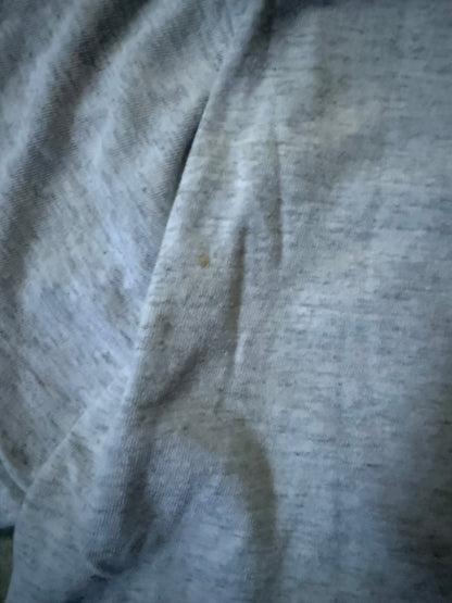 90's Vintage Soccer Heather Grey T-Shirt -S - S | Martin City Vintage
