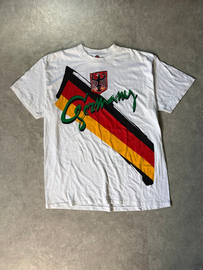 1994 Vintage FIFA World Cup Germany White T-Shirt -XL - XL | Martin City Vintage