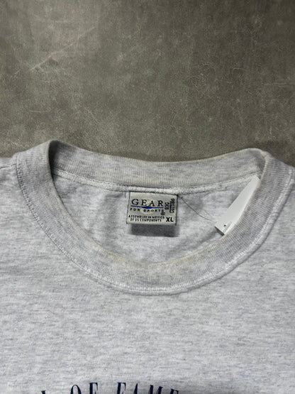1999 Vintage George Brett Hall Of Fame Celebration Heather Gray T Shirt - XL - XL | Martin City Vintage