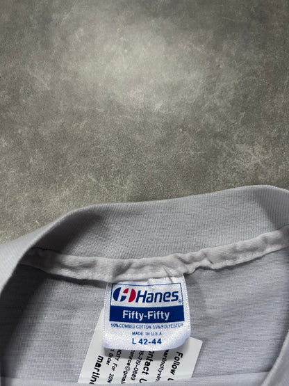 1985 Vintage Kansas City Royals World Series Champs Light Gray T Shirt - L - L | Martin City Vintage