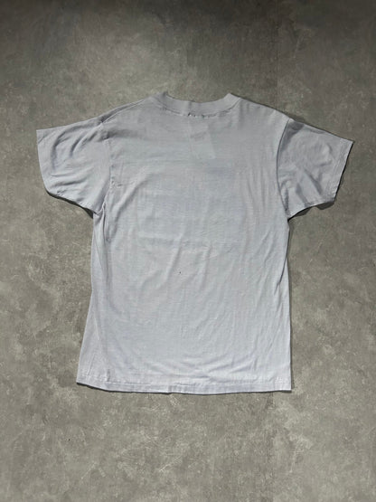 1985 Vintage Kansas City Royals World Series Champs Light Gray T Shirt - L - L | Martin City Vintage