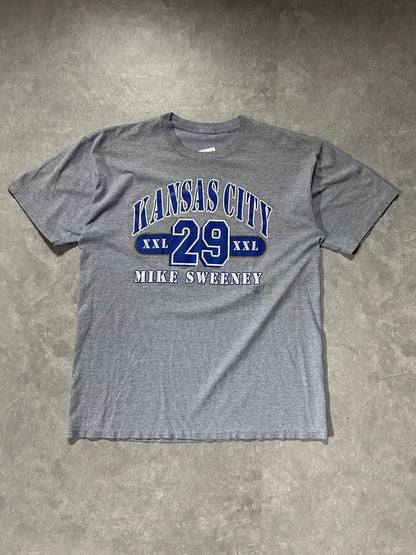 2000 Vintage Kansas City Mike Sweeney "XXL" Gray T Shirt - XL - XXL | Martin City Vintage