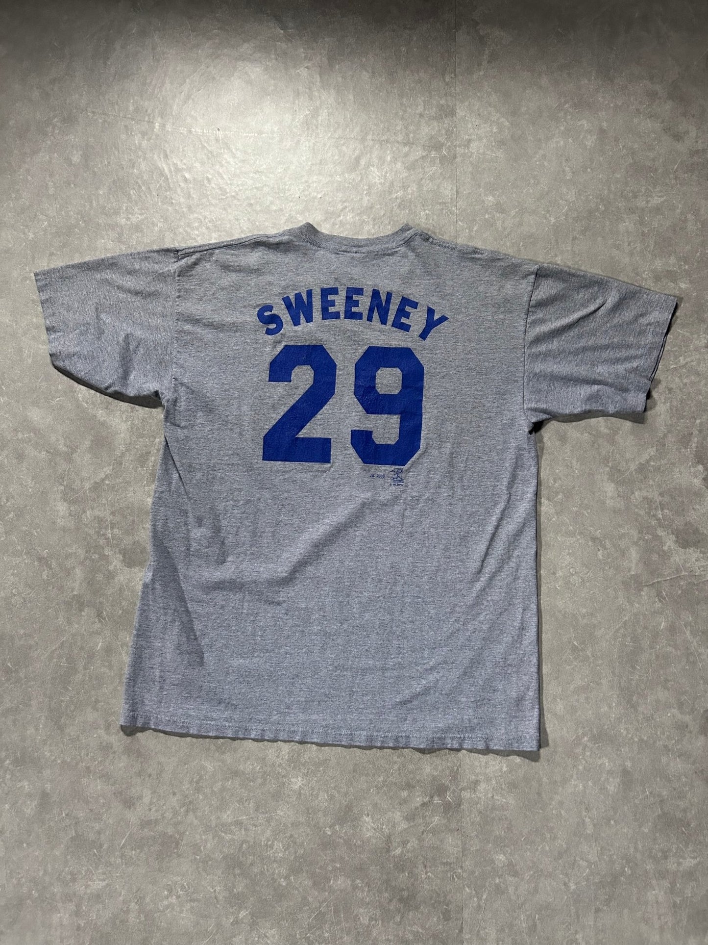 2000 Vintage Kansas City Mike Sweeney "XXL" Gray T Shirt - XL - XXL | Martin City Vintage