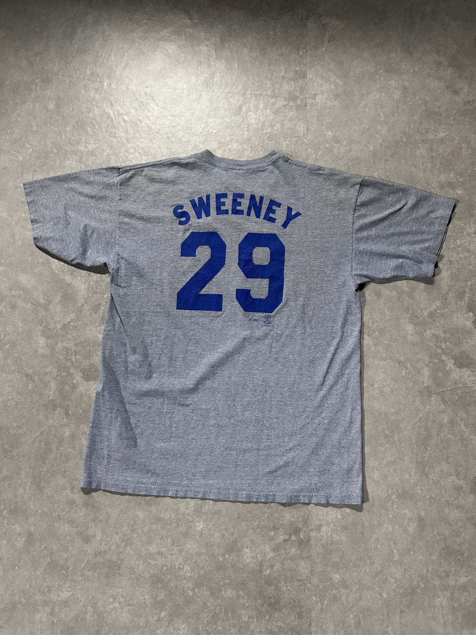 2000 Vintage Kansas City Mike Sweeney "XXL" Gray T Shirt - XL - XXL | Martin City Vintage