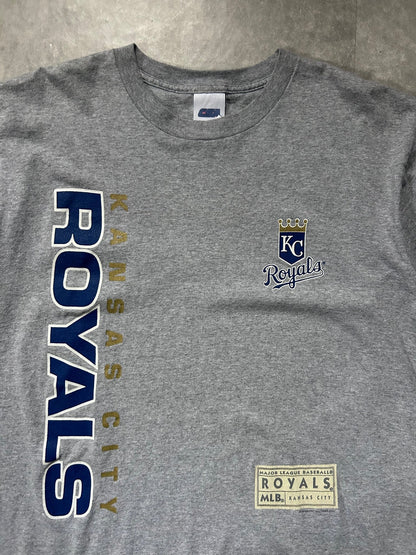 90s Vintage Kansas City Royals CSA Gray T Shirt - XL - XL | Martin City Vintage