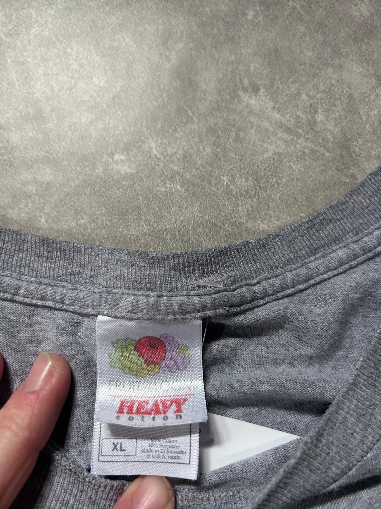 2000s Vintage Kansas City Royals Center Logo Grey T Shirt - XL - XL | Martin City Vintage