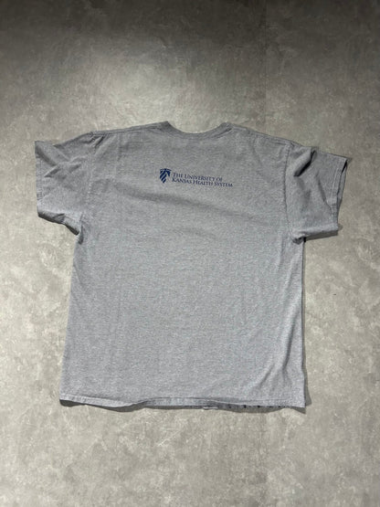 2000s Vintage Kansas City Royals Minimal Gray T Shirt - XL - XL | Martin City Vintage