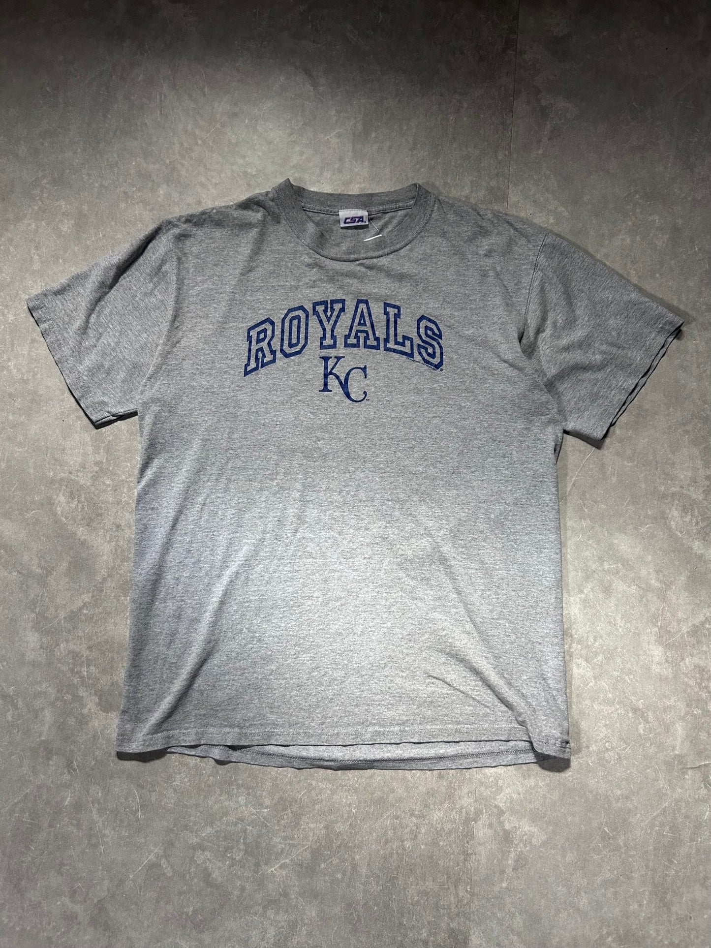 2000s Vintage Kansas City Royals CSA Gray T Shirt - L - L | Martin City Vintage
