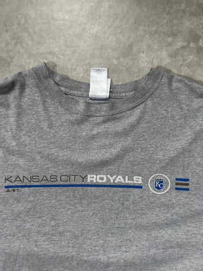2000s Vintage Kansas City Royals Adidas Gray T Shirt - XXL - XXL | Martin City Vintage
