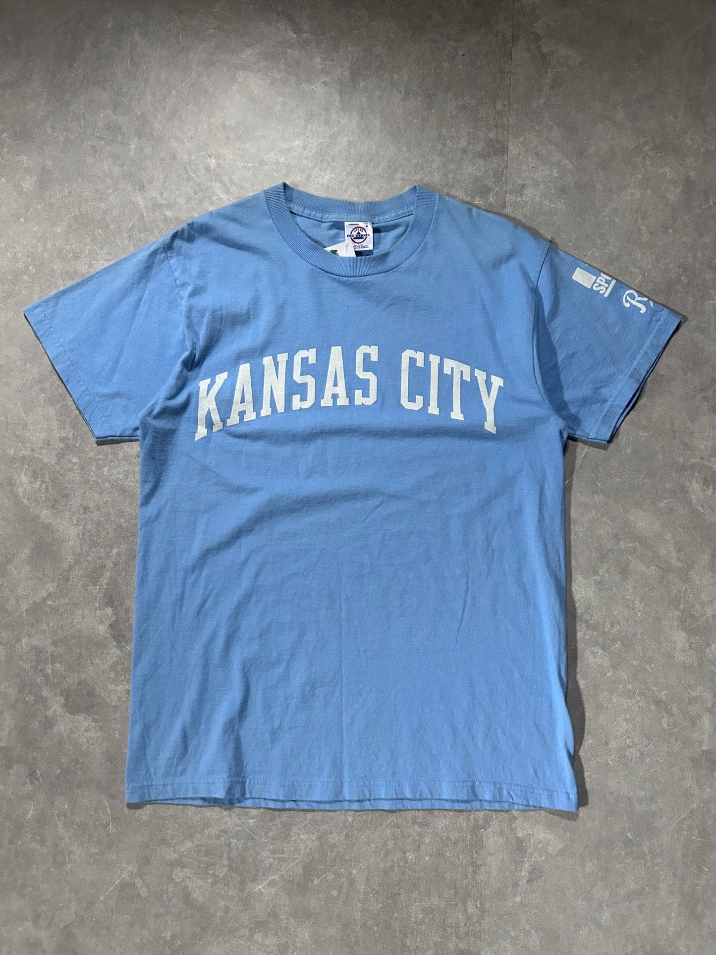 2000s Kansas City Royals Baby Blue Spell Out T Shirt - M - M | Martin City Vintage