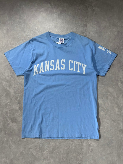 2000s Kansas City Royals Baby Blue Spell Out T Shirt - M - M | Martin City Vintage