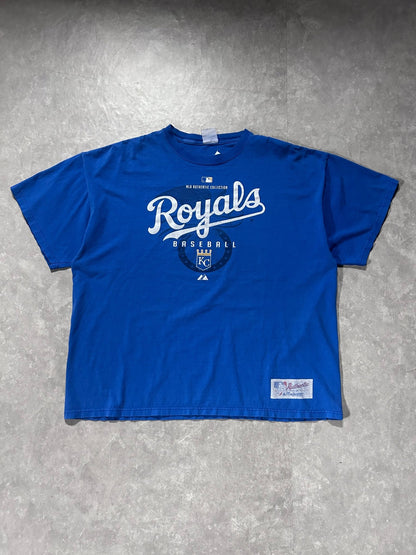 2000s Vintage Kansas City Royals Majestic Blue T Shirt - XL - XL | Martin City Vintage