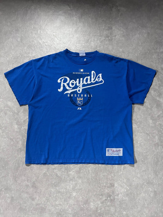 2000s Vintage Kansas City Royals Majestic Blue T Shirt - XL - XL | Martin City Vintage