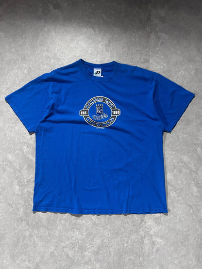 2000s Vintage Kansas City Royals Dynasty Blue T Shirt - XL - XL | Martin City Vintage