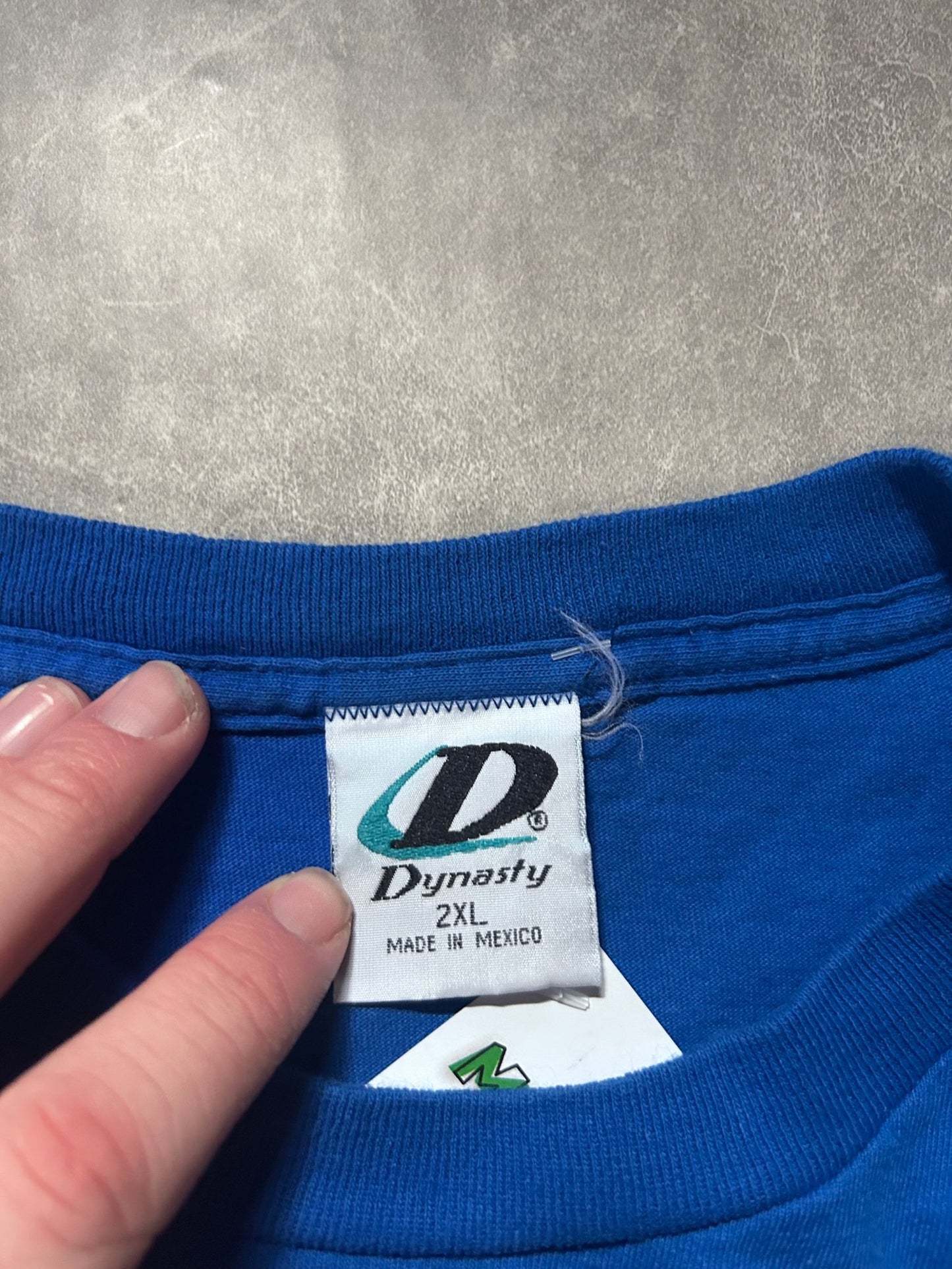 2000s Vintage Kansas City Royals Dynasty Blue T Shirt - XXL - XXL | Martin City Vintage