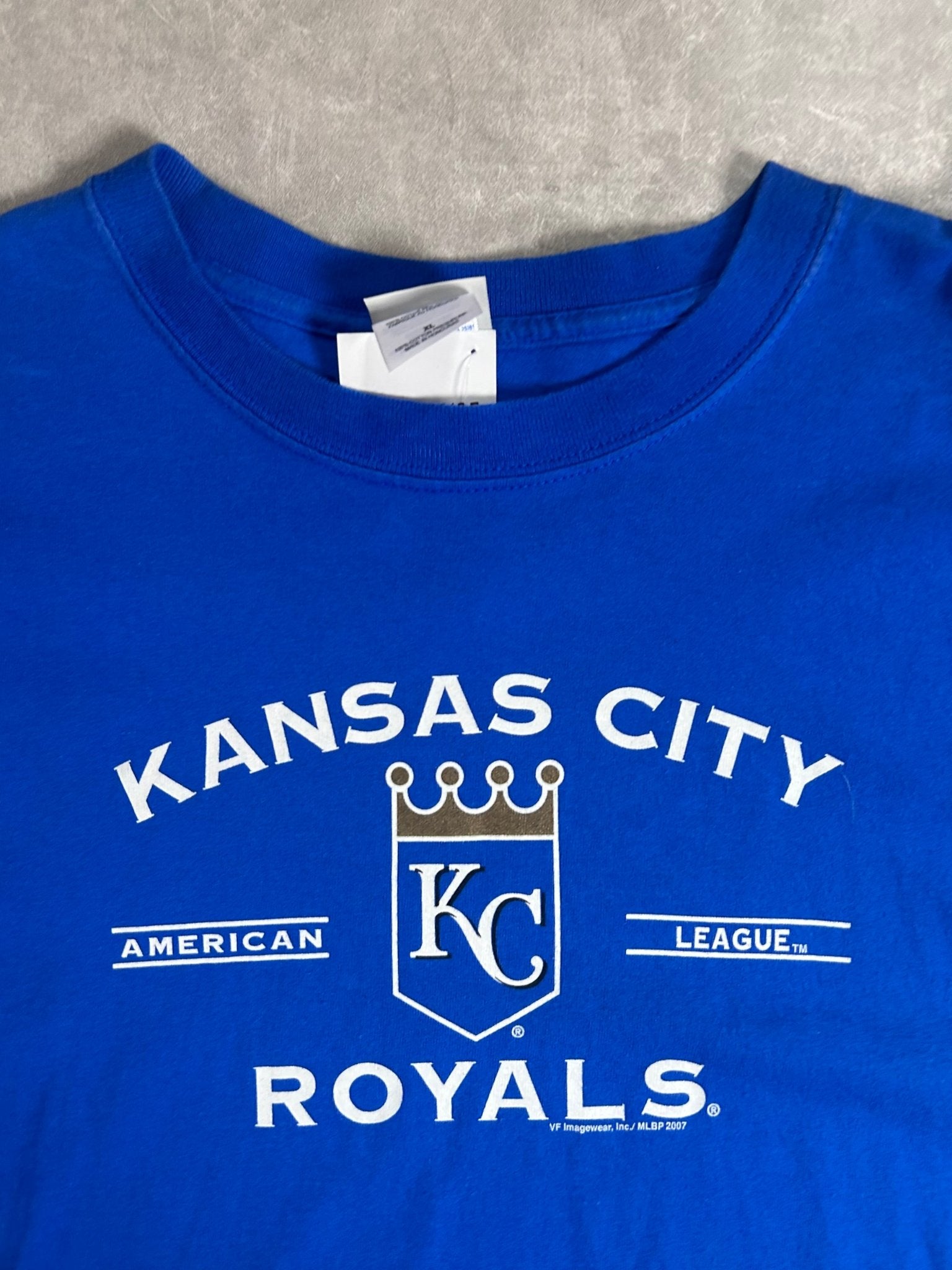 2000s Vintage Kansas City royals Lee Sports Blue t Shirt - XL - XL | Martin City Vintage