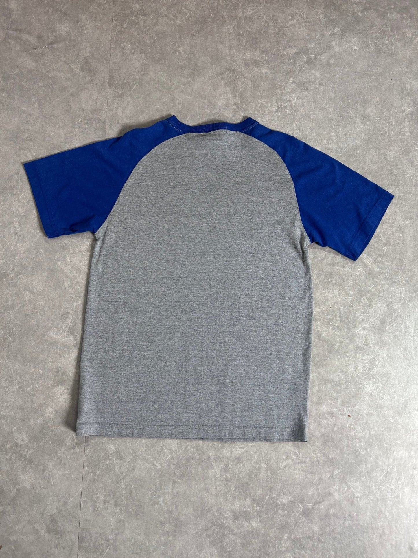 2000s vintage Kansas City Royals Logo Blue Sleeves Gray T Shirt - L - L | Martin City Vintage