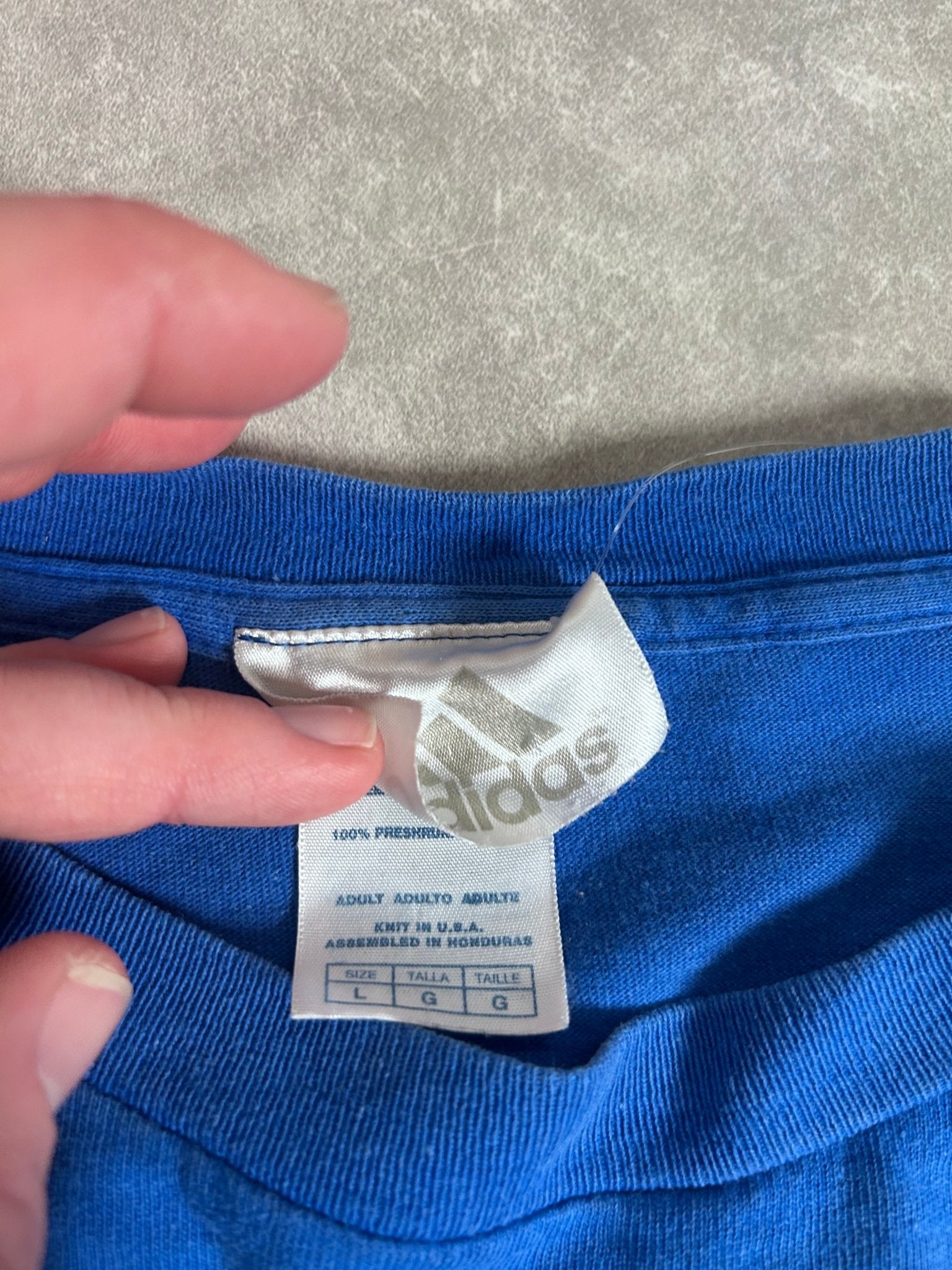 2000s vintage Kansas City Royals Adidas Blue T Shirt - L - L | Martin City Vintage