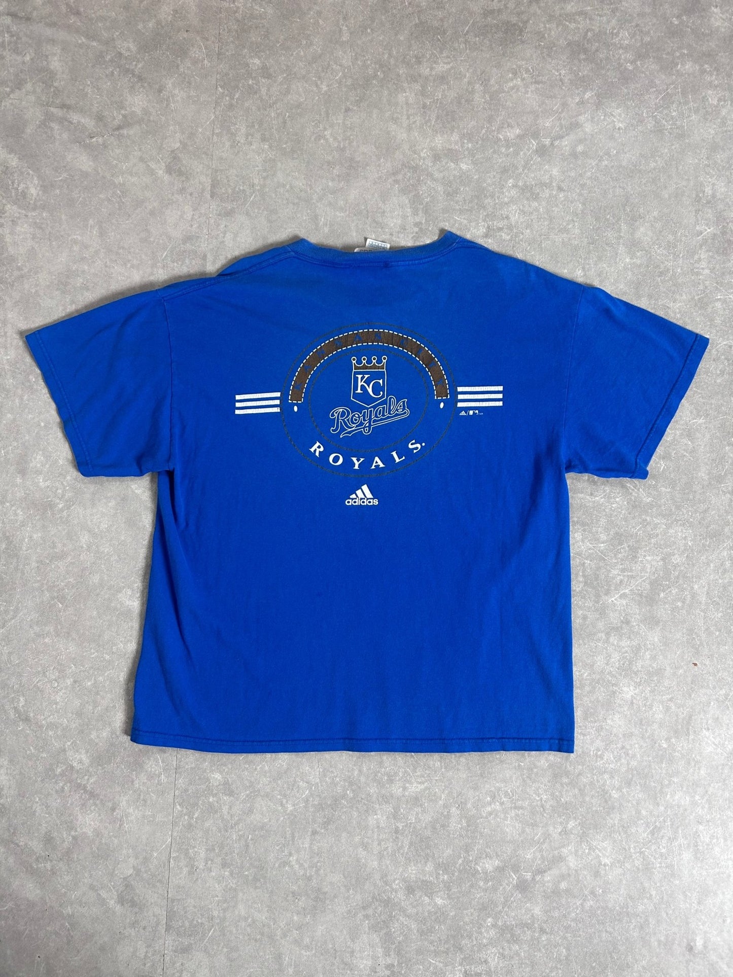 2000s vintage Kansas City Royals Adidas Blue T Shirt - L - L | Martin City Vintage