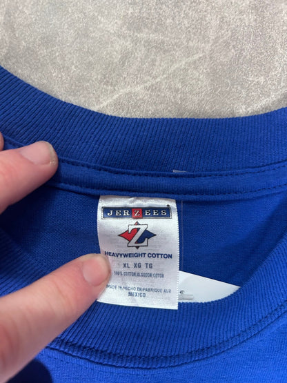 2000s Vintage Kansas City Royals Script Meche Blue T Shirt - XL - XL | Martin City Vintage