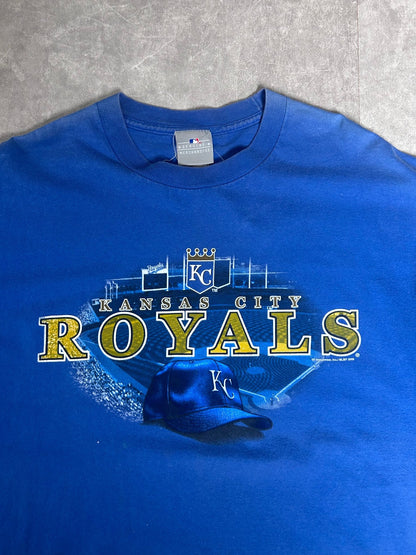 2000s Vintage Kansas City Royals MLB Blue T Shirt - XL - XL | Martin City Vintage