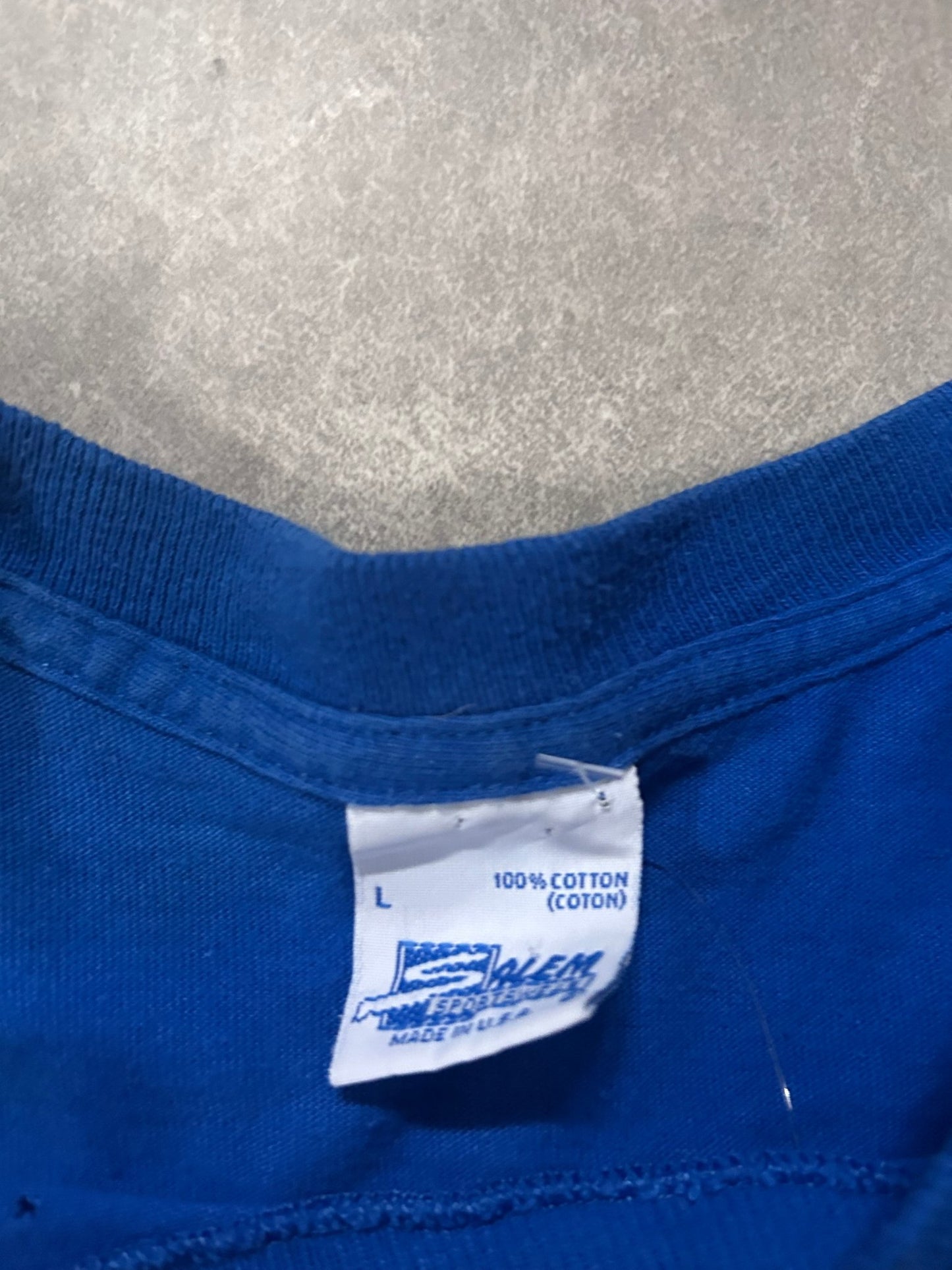 90s Vintage Kansas City Royals Salem Blue T Shirt - L - L | Martin City Vintage