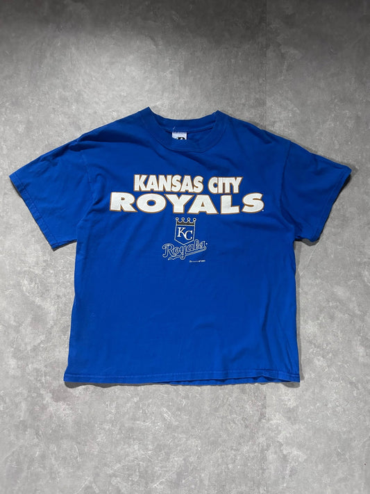 2003 Vintage Kansas City Royals Dynasty Blue T Shirt - L - L | Martin City Vintage