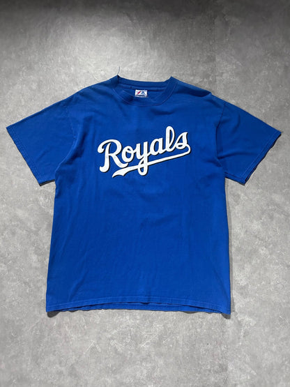 90s Vintage Kansas City Royals Dee Brown Blue T Shirt - L - L | Martin City Vintage