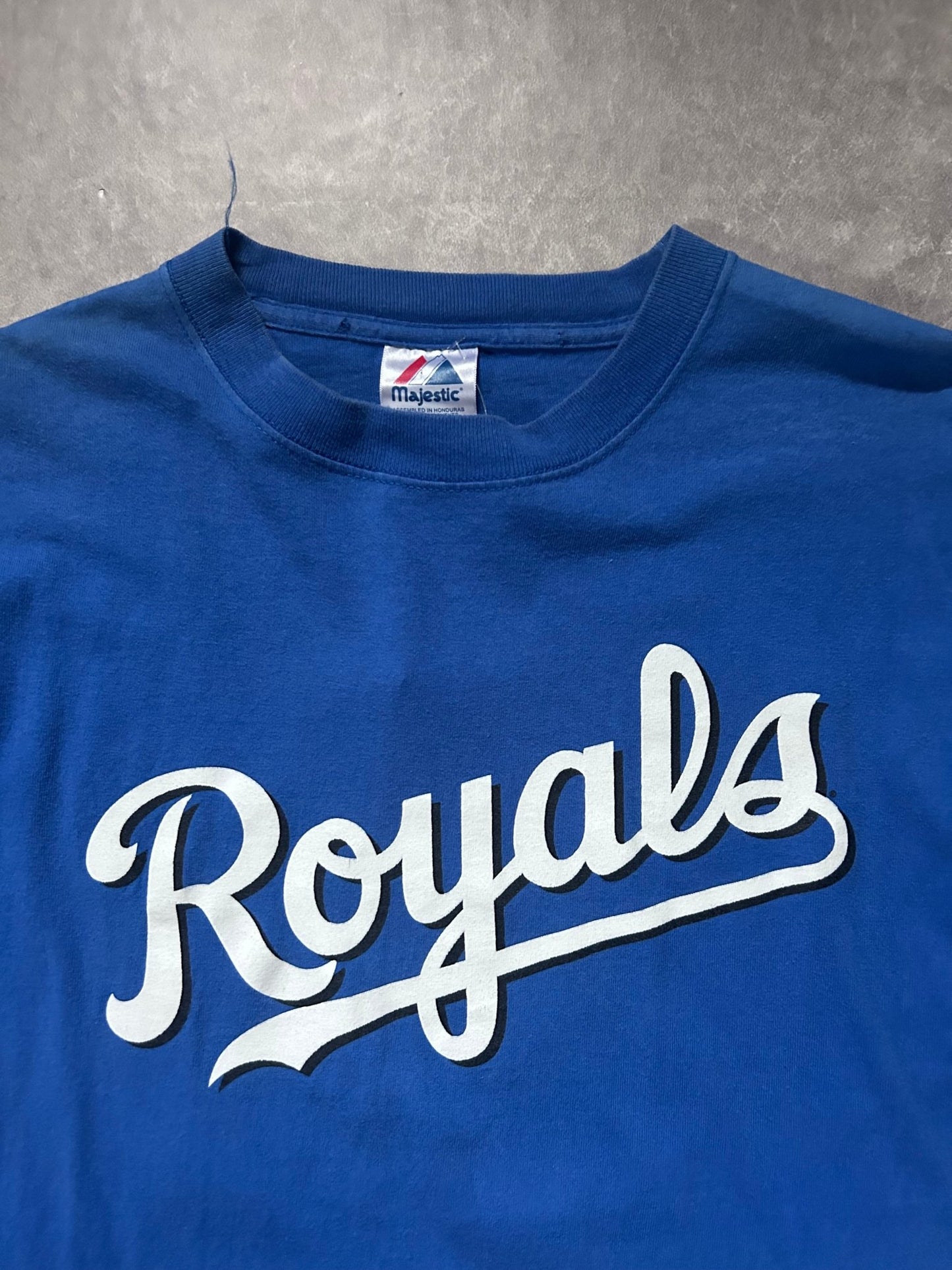 90s Vintage Kansas City Royals Dee Brown Blue T Shirt - L - L | Martin City Vintage